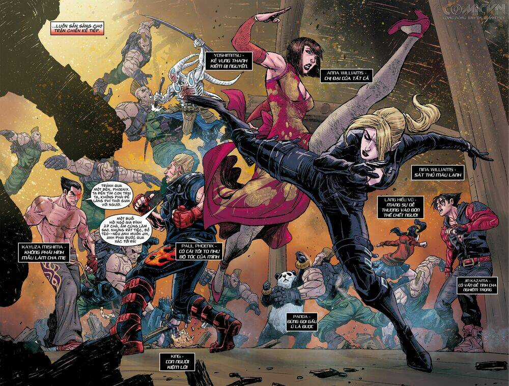 Tekken - Thiết Quyền - Chapter 2.1 - Trang 4