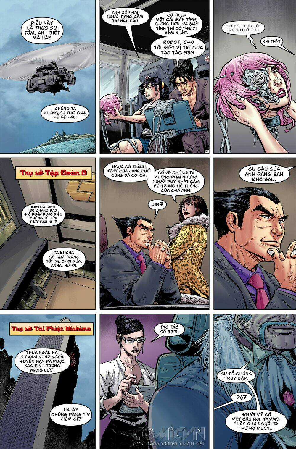 Tekken - Thiết Quyền - Chapter 3.2 - Trang 3