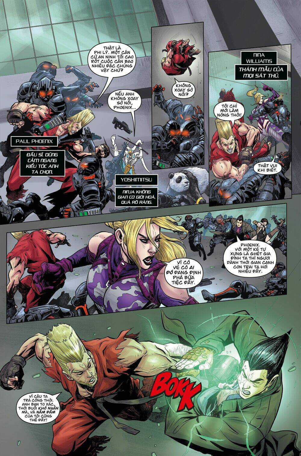 Tekken - Thiết Quyền - Chapter 4.1 - Trang 8