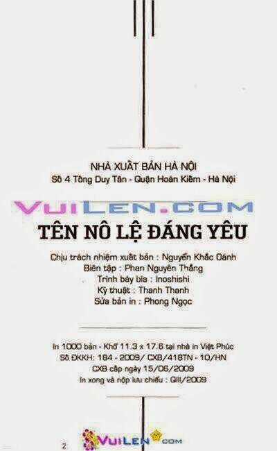 Tên Nô Lệ Đáng Yêu - Chapter 3 - Trang 2