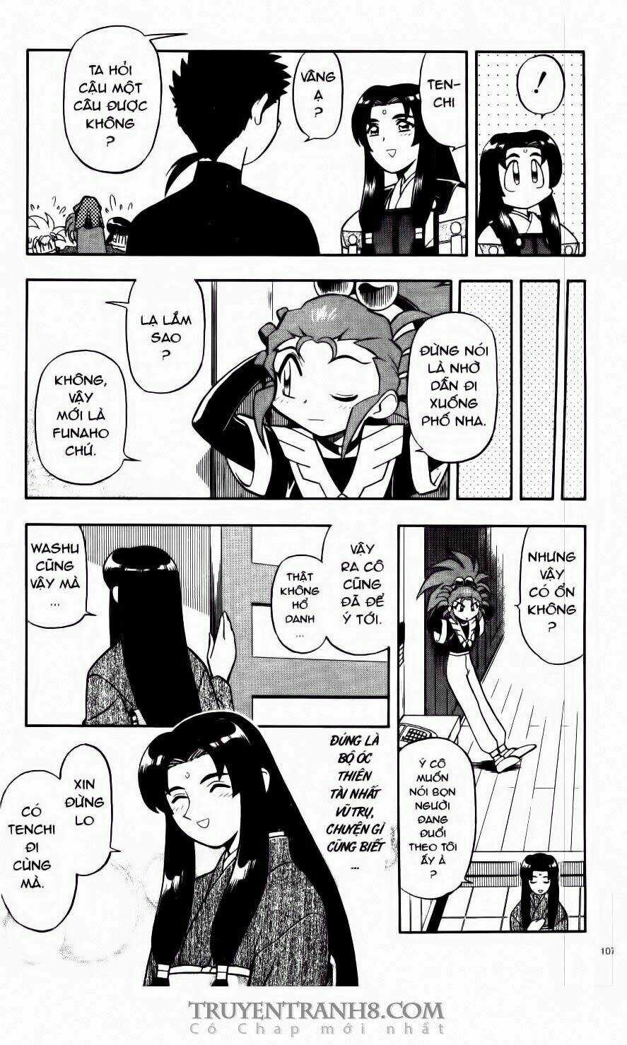 Tenchi Vô Dụng - Chapter 60 - Trang 8