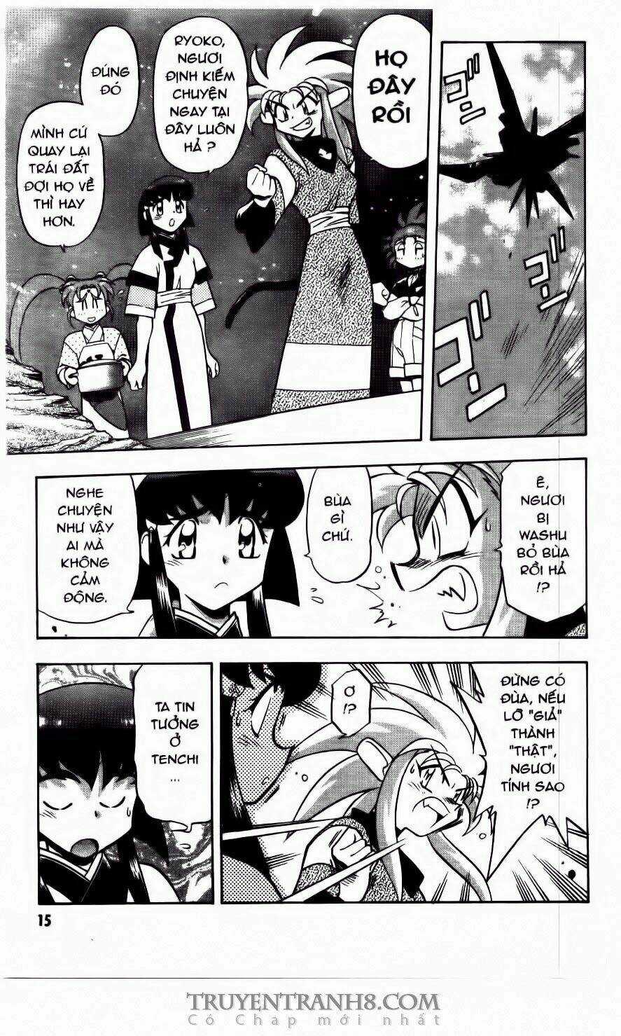 Tenchi Vô Dụng - Chapter 62 - Trang 12