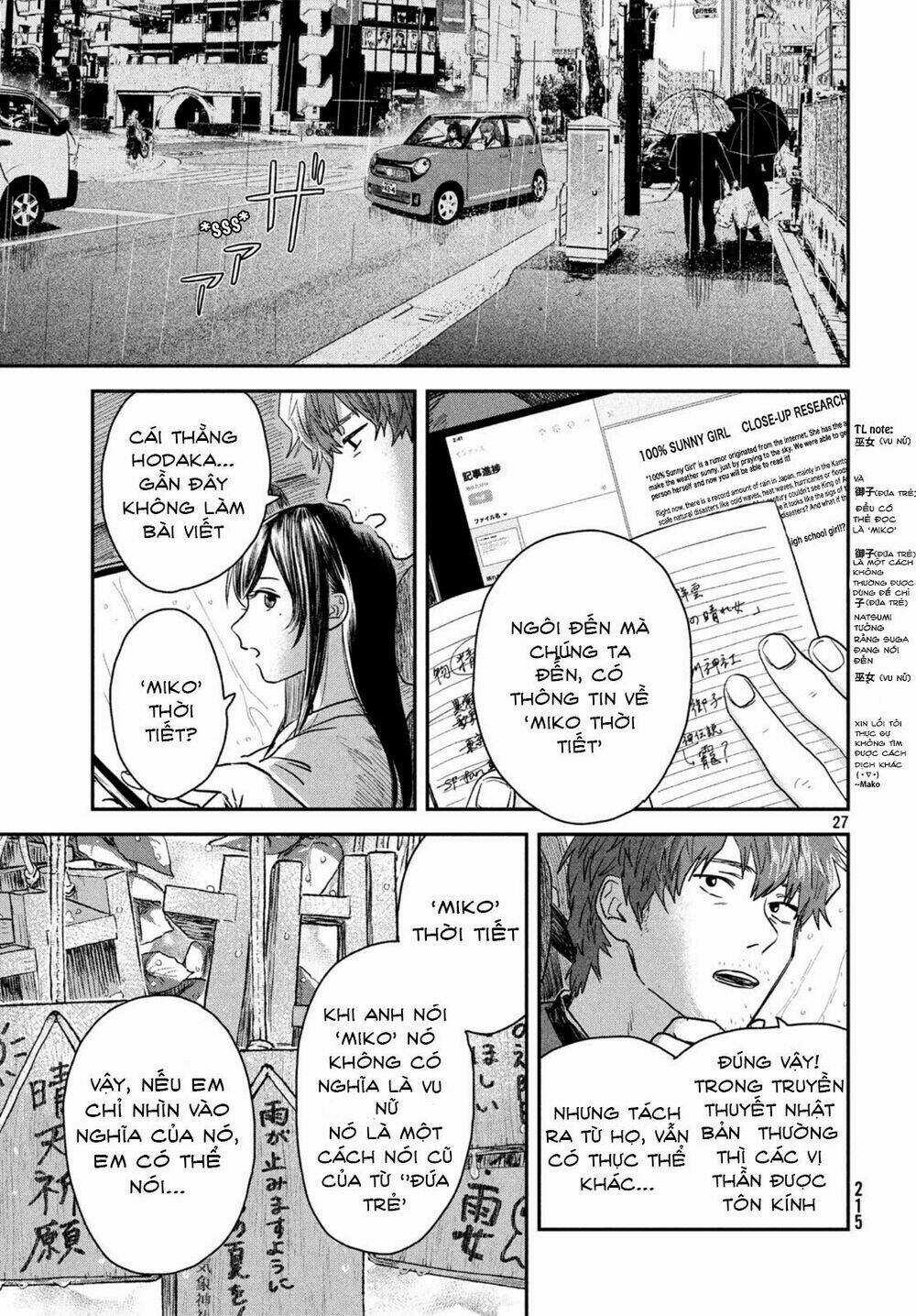 Tenki No Ko - Chapter 3.2 - Trang 3