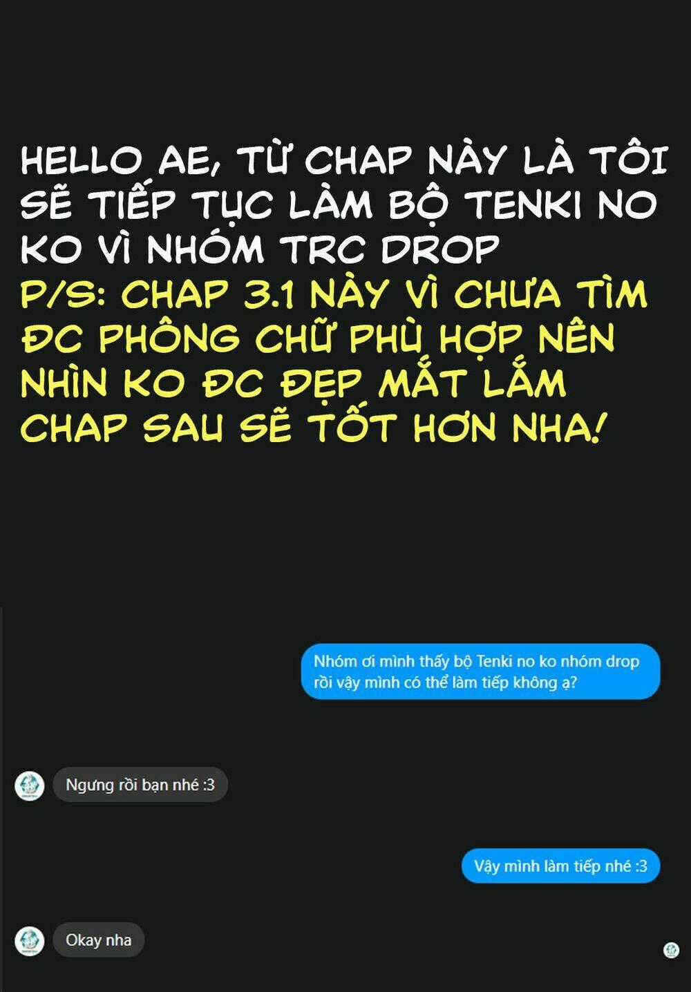 Tenki No Ko - Chapter 3 - Trang 1