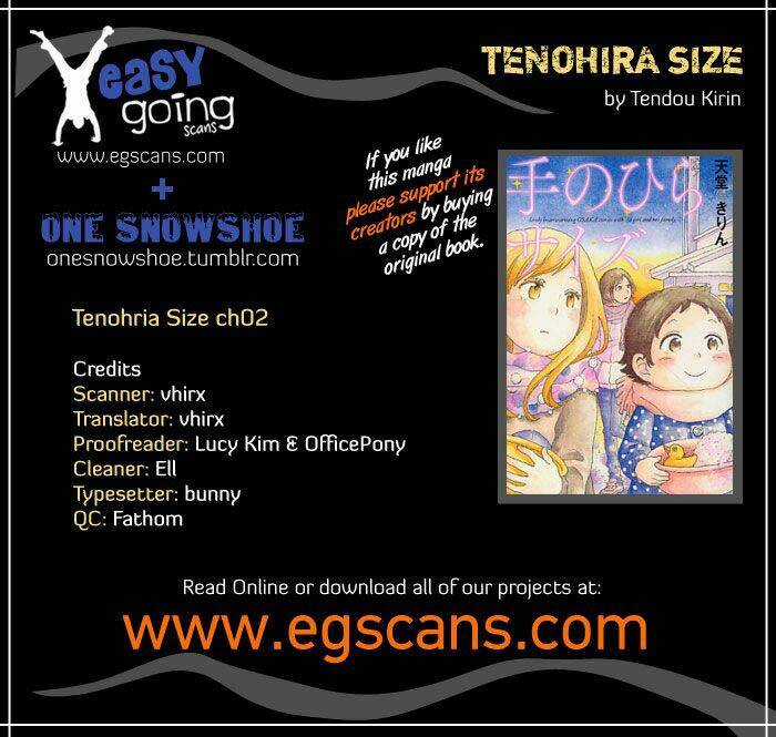 Tenohira Size - Chapter 2 - Trang 1