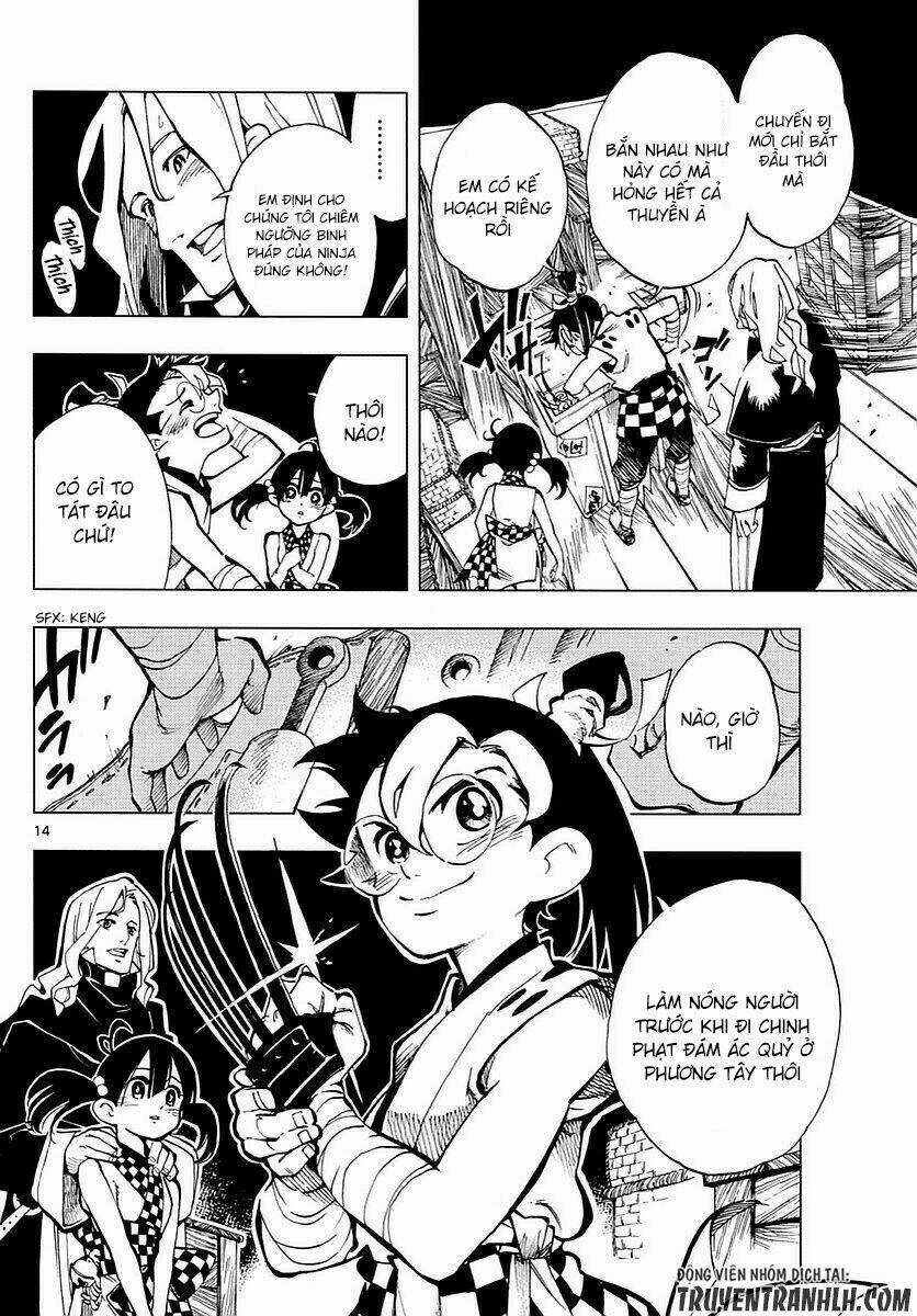 Tenshou no Quadrable - Chapter 2 - Trang 15