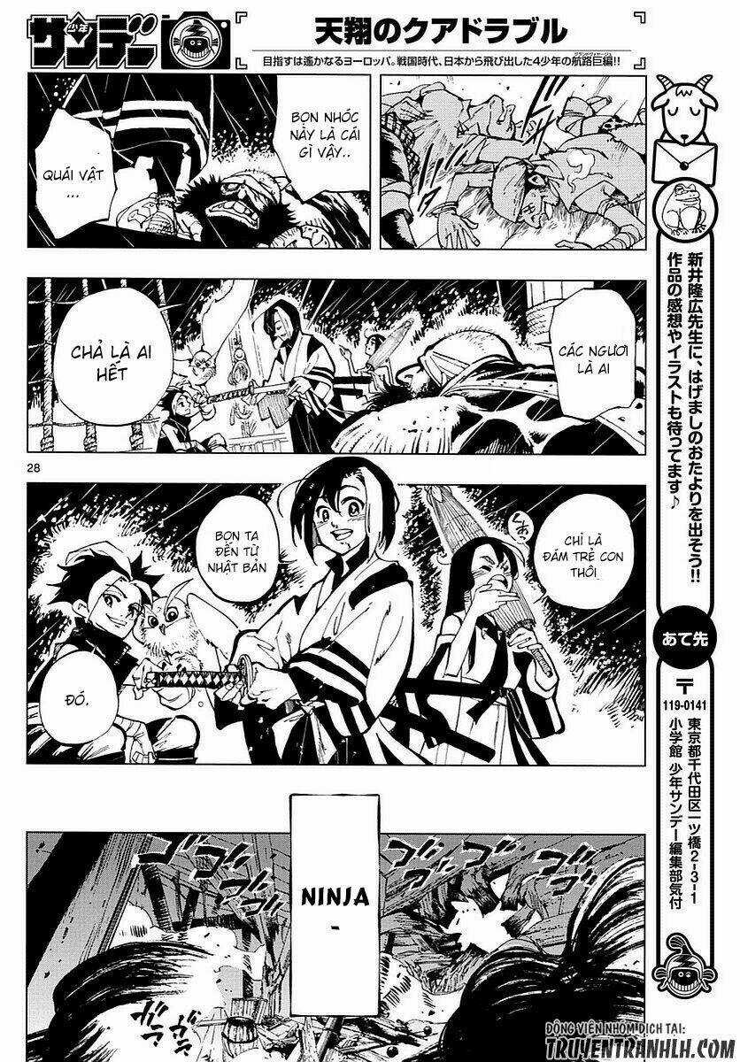Tenshou no Quadrable - Chapter 2 - Trang 28