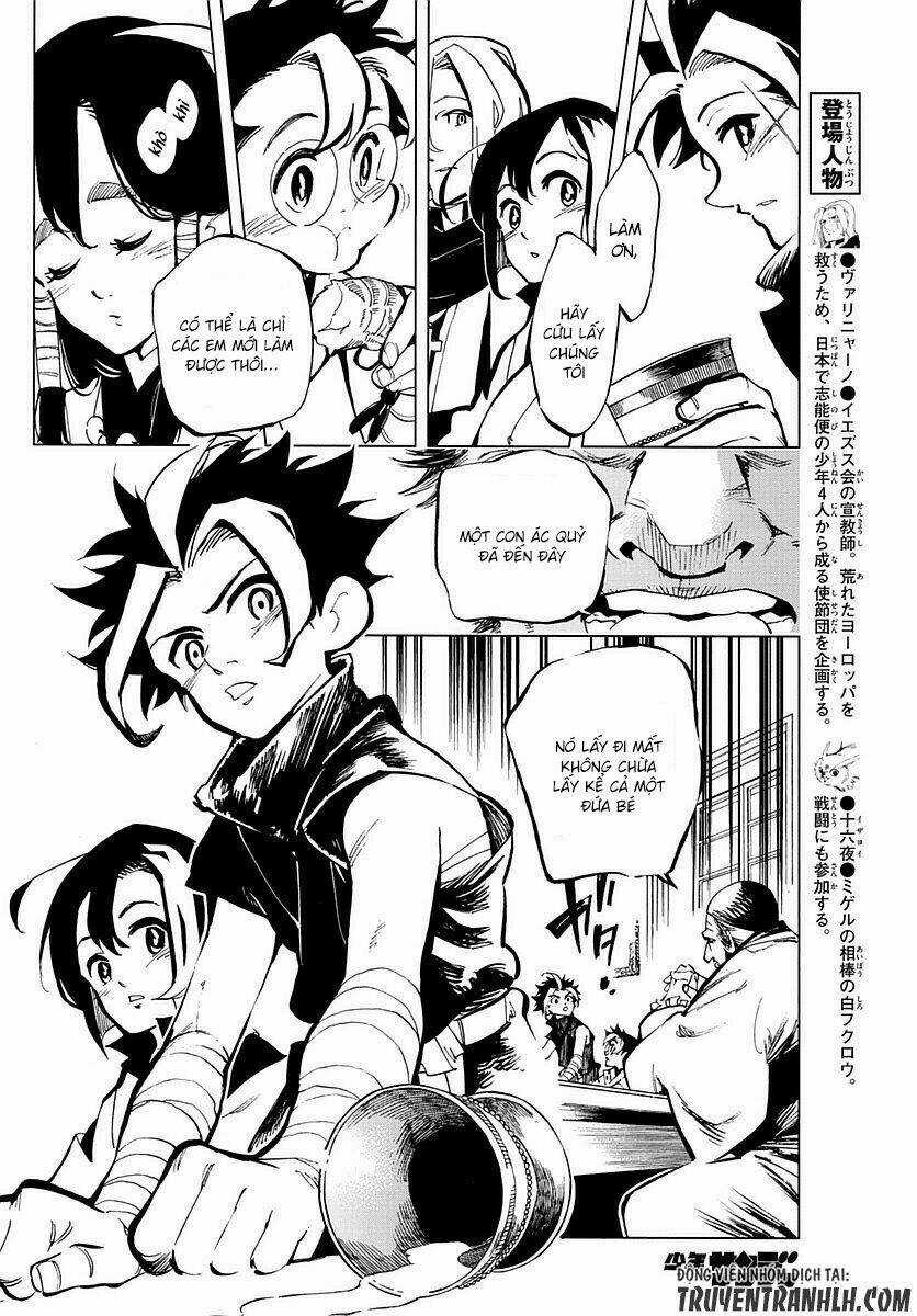 Tenshou no Quadrable - Chapter 3 - Trang 9