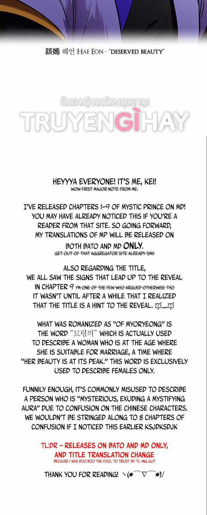 Thái Tử Myolyeong - Chapter 10.2 - Trang 83