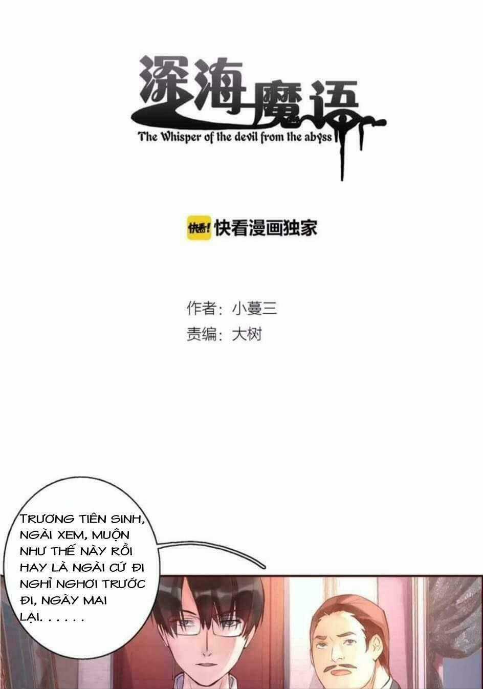 Thâm Hải Ma Ngữ - Chapter 4 - Trang 2