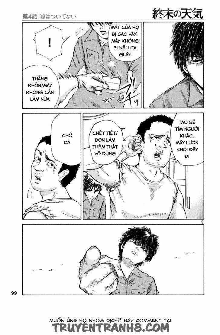 Thảm Hoạ - Chapter 4 - Trang 10