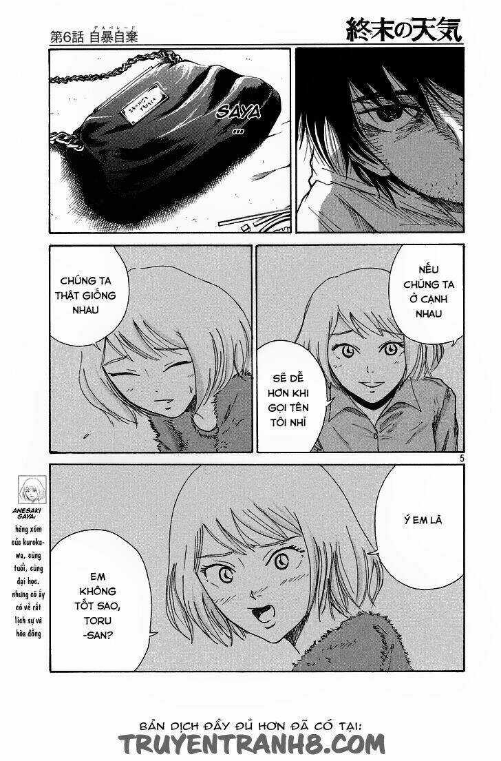 Thảm Hoạ - Chapter 6 - Trang 6