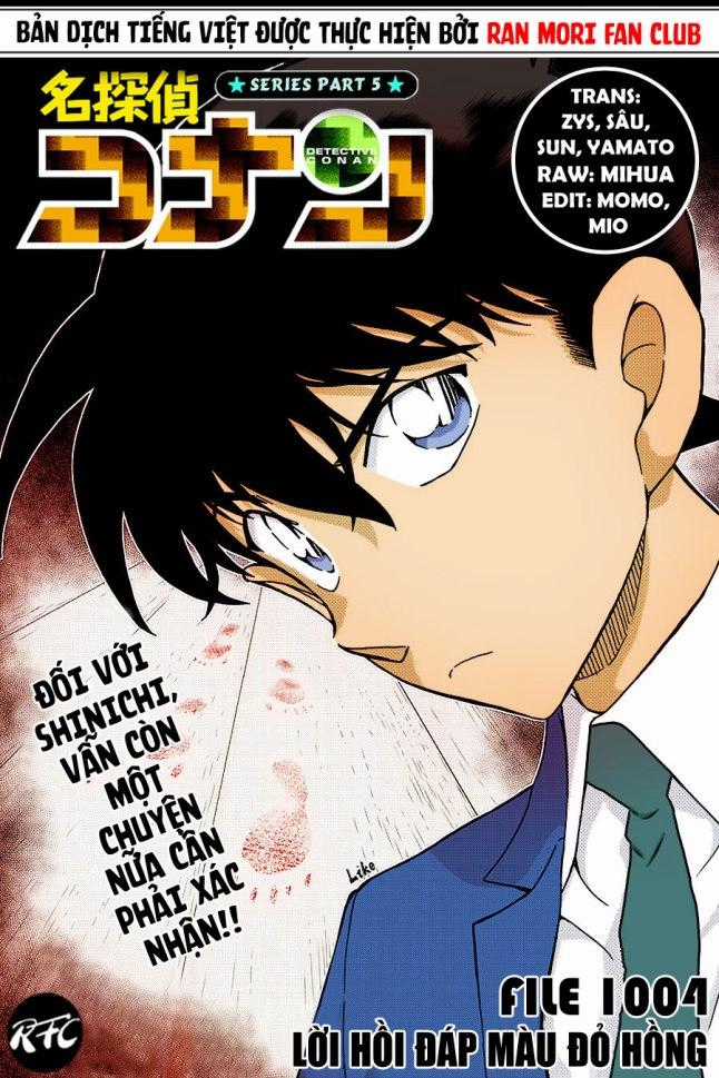 Thám Tử Conan - Chương 1004 - Trang 1
