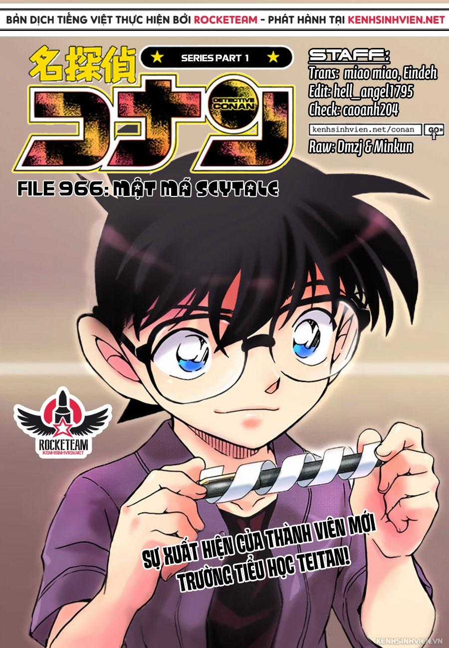 Thám Tử Conan - Chương 966 - Trang 1