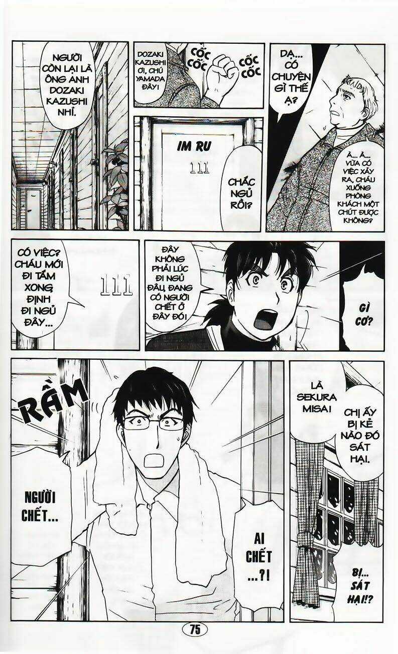 Thám Tử Kindaichi - Phần 2 - Chapter 41 - Trang 11