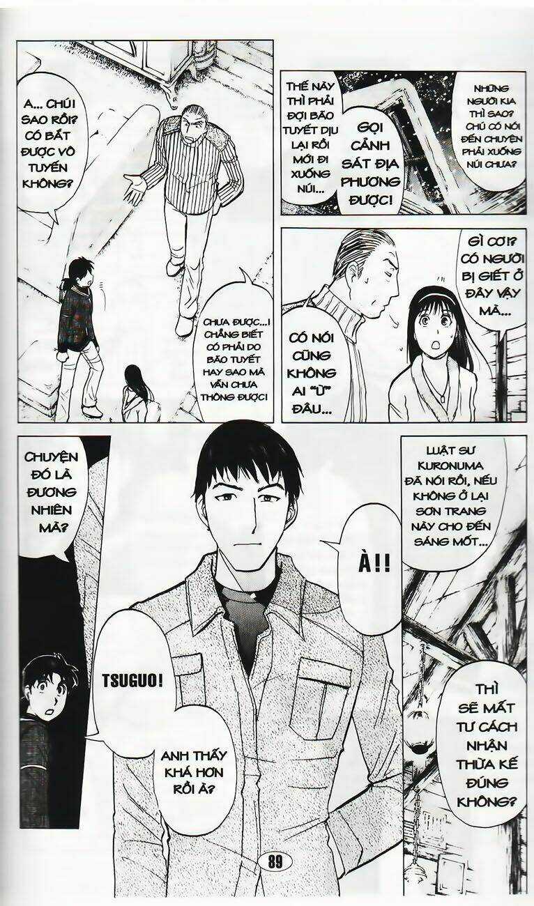 Thám Tử Kindaichi - Phần 2 - Chapter 42 - Trang 3