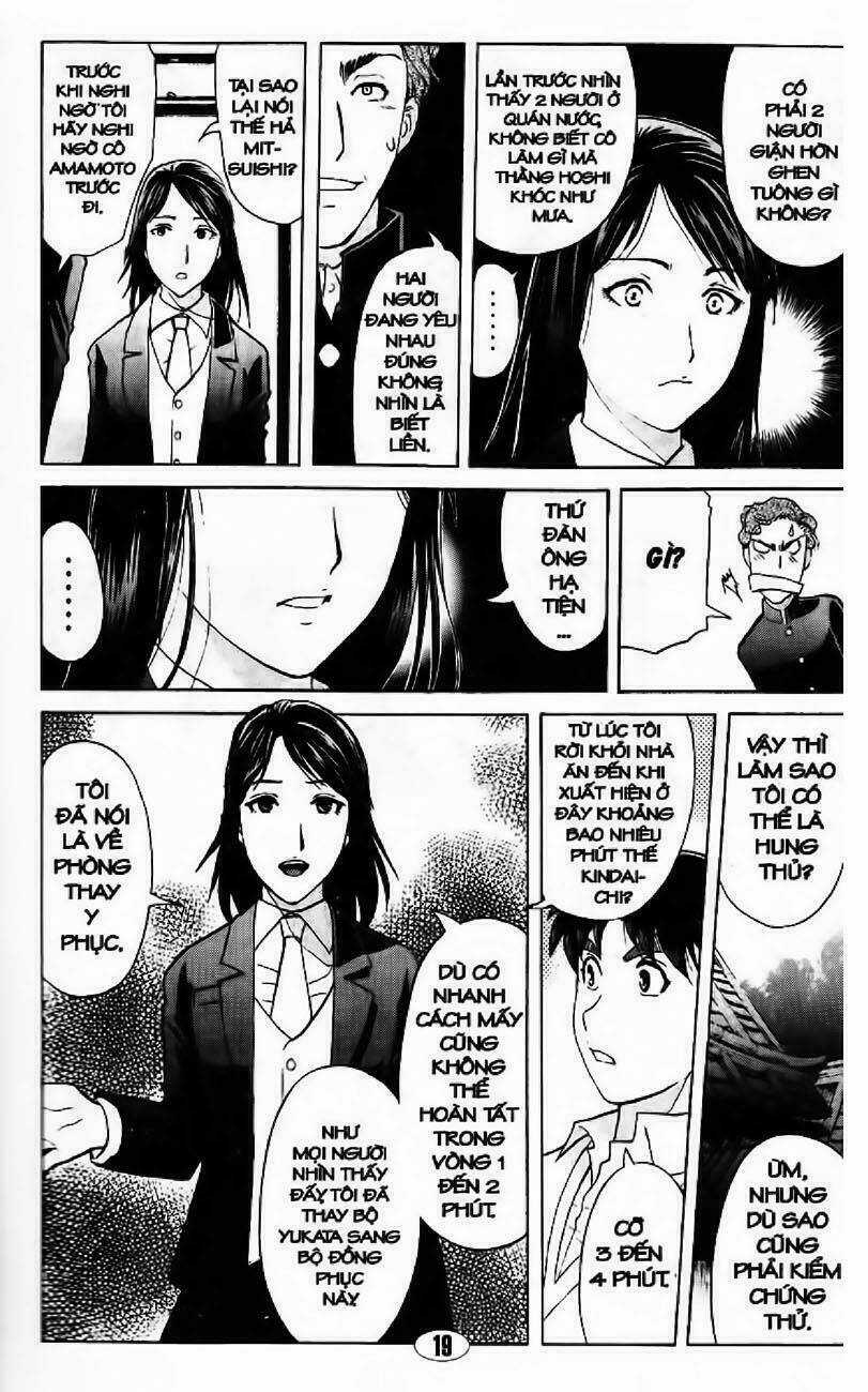 Thám Tử Kindaichi - Phần 2 - Chapter 70 - Trang 18