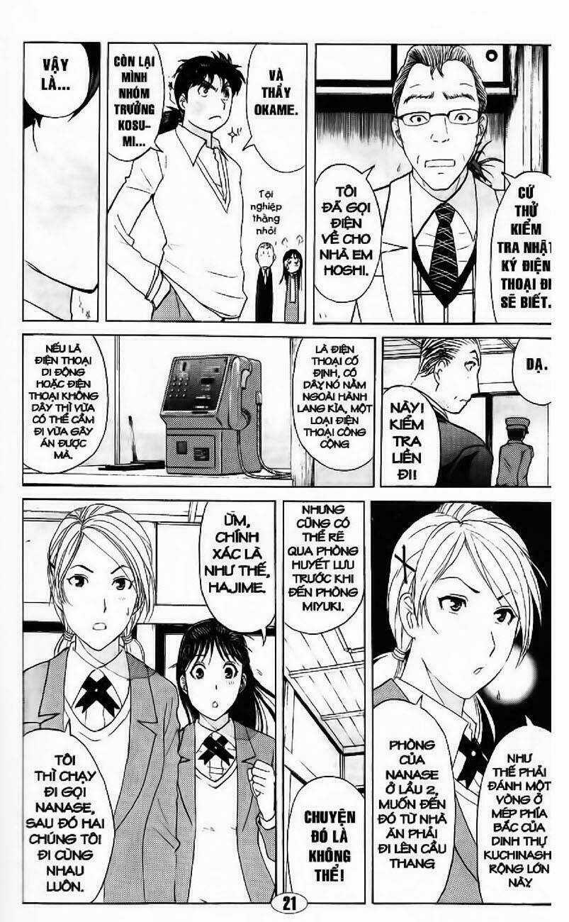 Thám Tử Kindaichi - Phần 2 - Chapter 70 - Trang 20