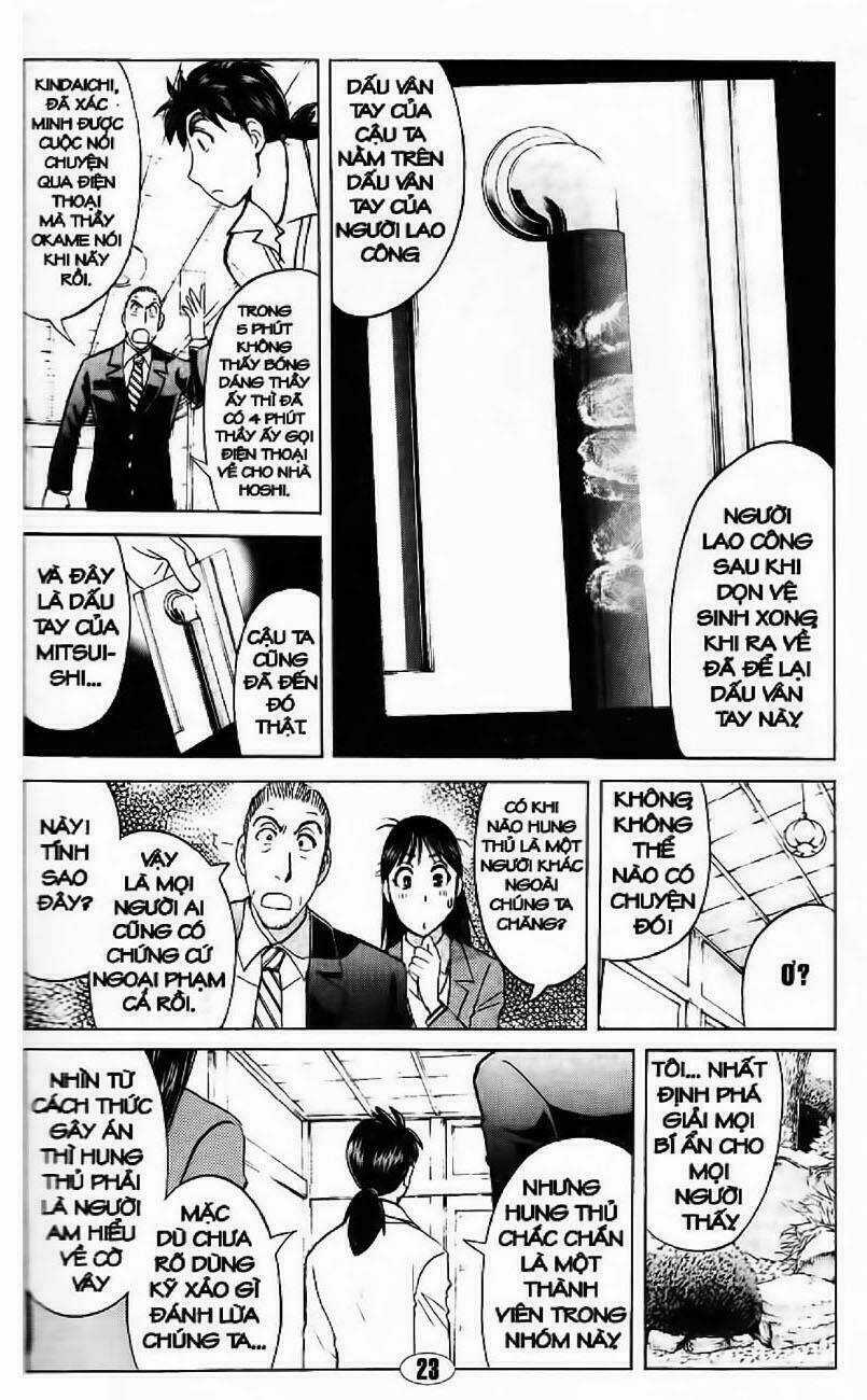 Thám Tử Kindaichi - Phần 2 - Chapter 70 - Trang 22