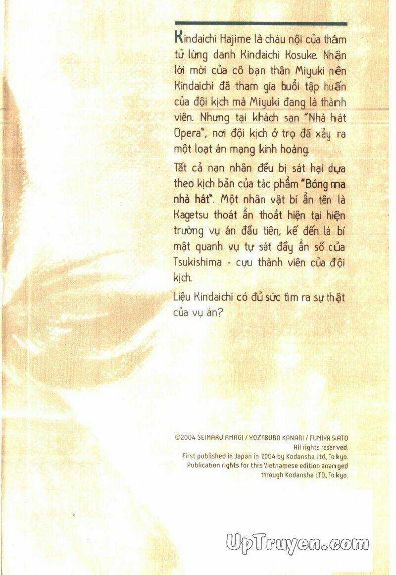 Thám Tử Kindaichi (Special Edition) - Chapter 1 - Trang 3