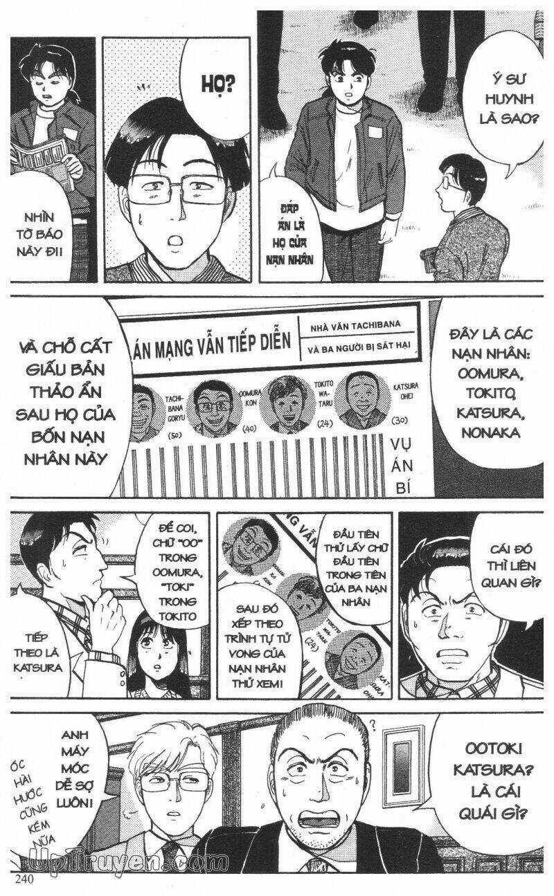 Thám Tử Kindaichi (Special Edition) - Chapter 10 - Trang 243