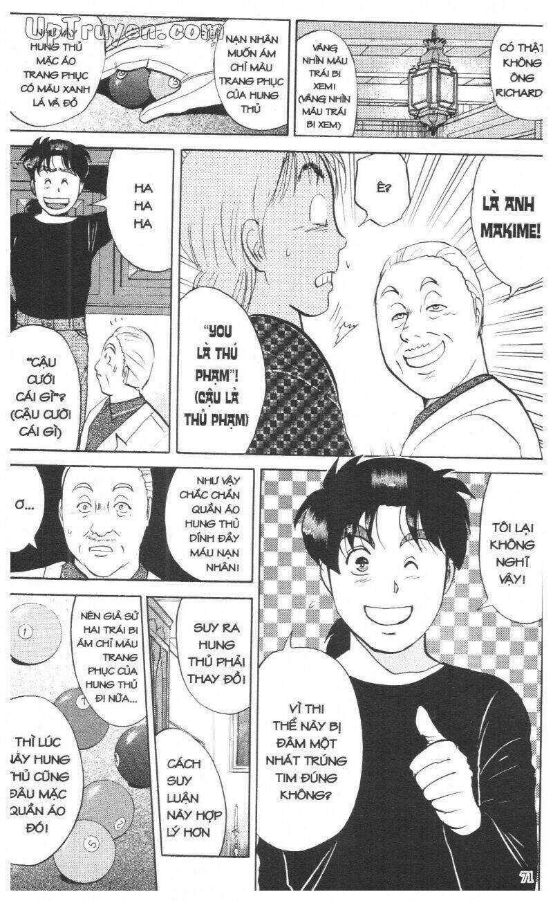 Thám Tử Kindaichi (Special Edition) - Chapter 12 - Trang 74