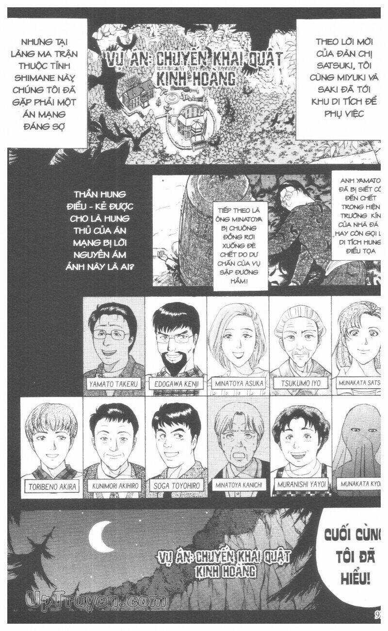 Thám Tử Kindaichi (Special Edition) - Chapter 18 - Trang 104