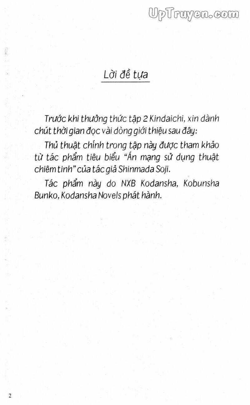 Thám Tử Kindaichi (Special Edition) - Chapter 2 - Trang 5