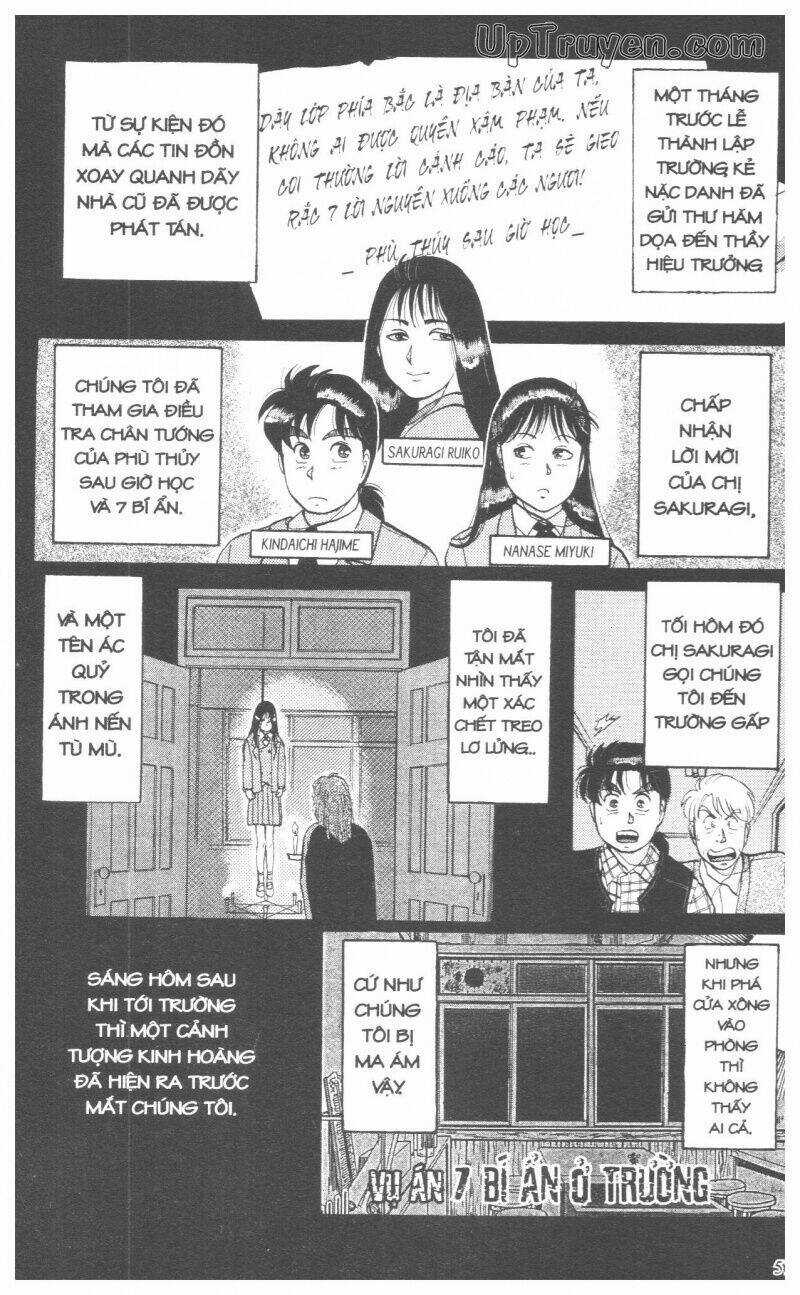 Thám Tử Kindaichi (Special Edition) - Chapter 4 - Trang 54