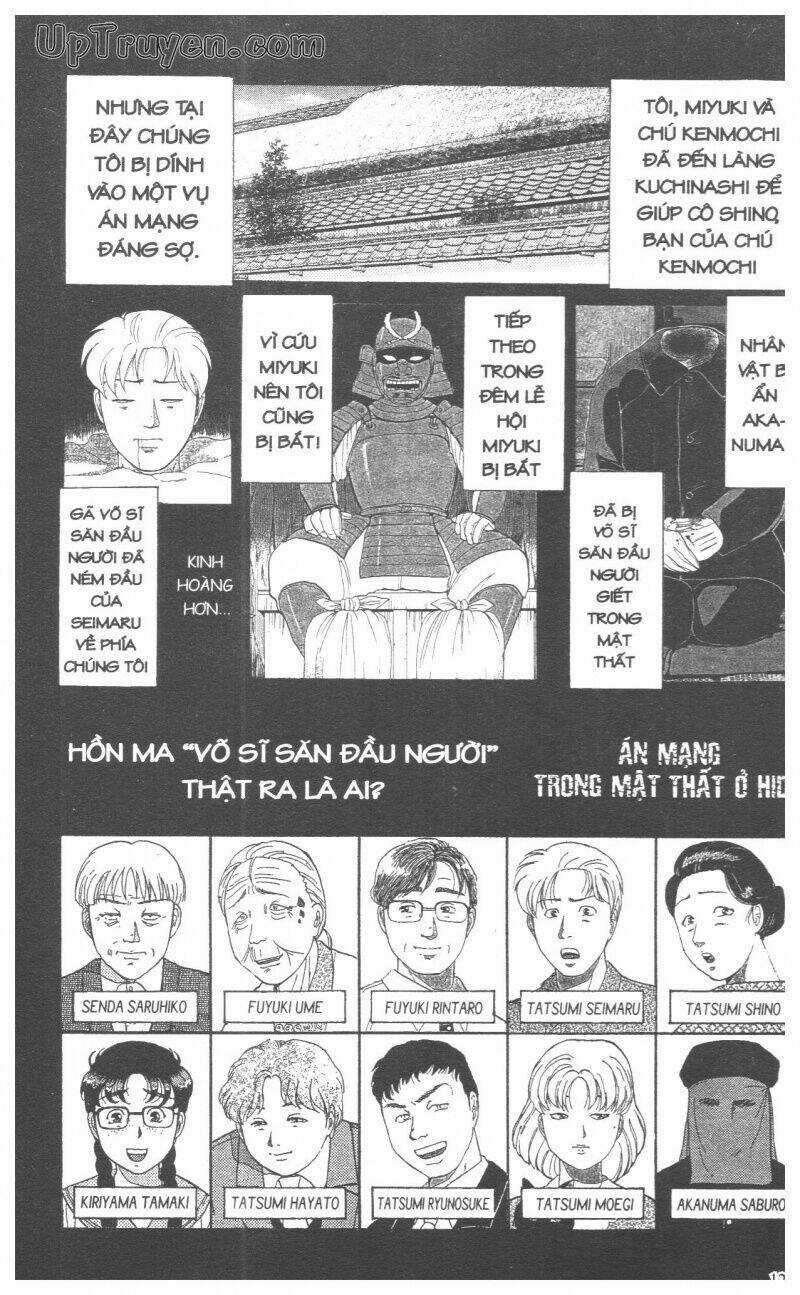 Thám Tử Kindaichi (Special Edition) - Chapter 9 - Trang 130