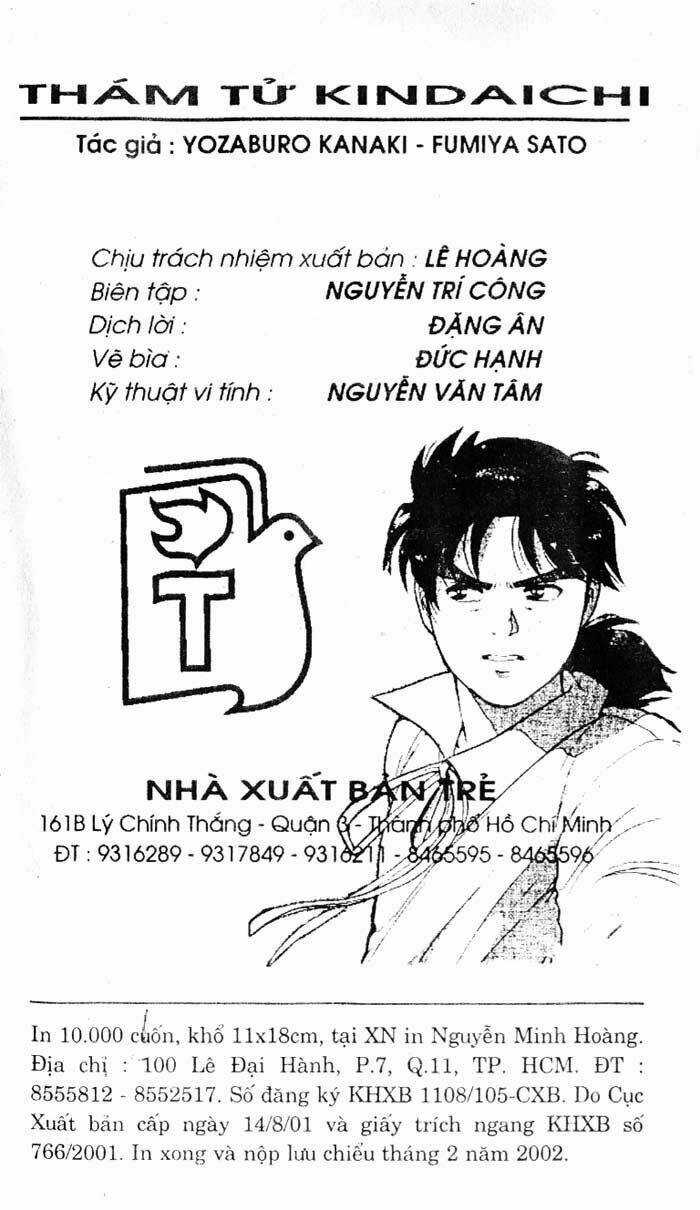 Thám Tử Kindaichi - Chapter 101 - Trang 3