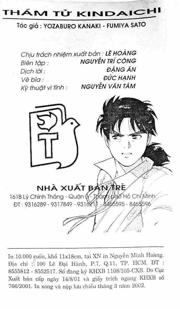 Thám Tử Kindaichi - Chapter 109 - Trang 3