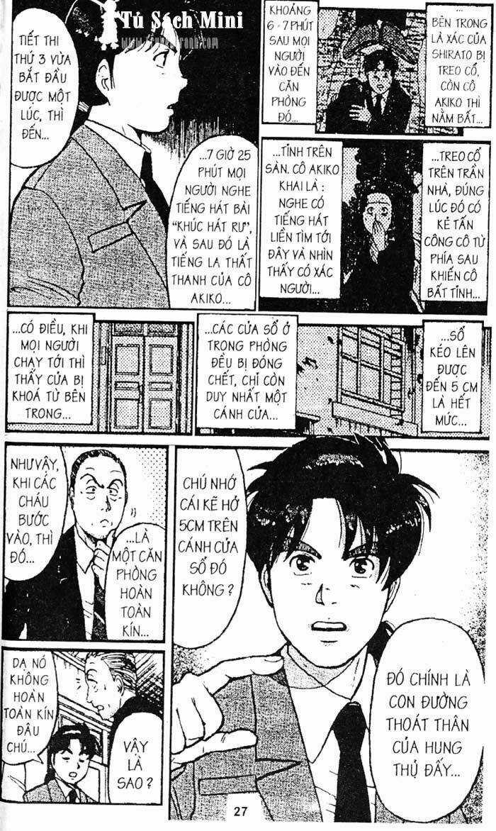 Thám Tử Kindaichi - Chapter 113 - Trang 28