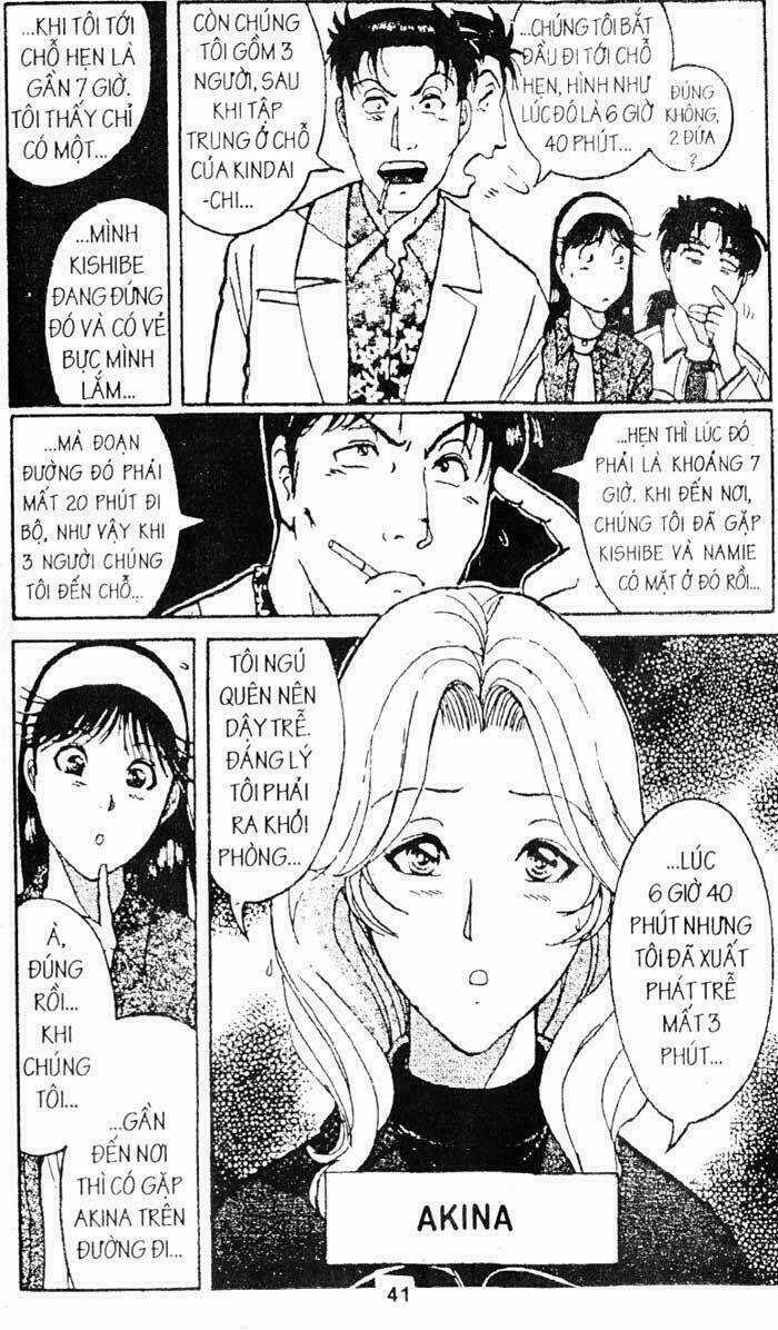 Thám Tử Kindaichi - Chapter 133 - Trang 42