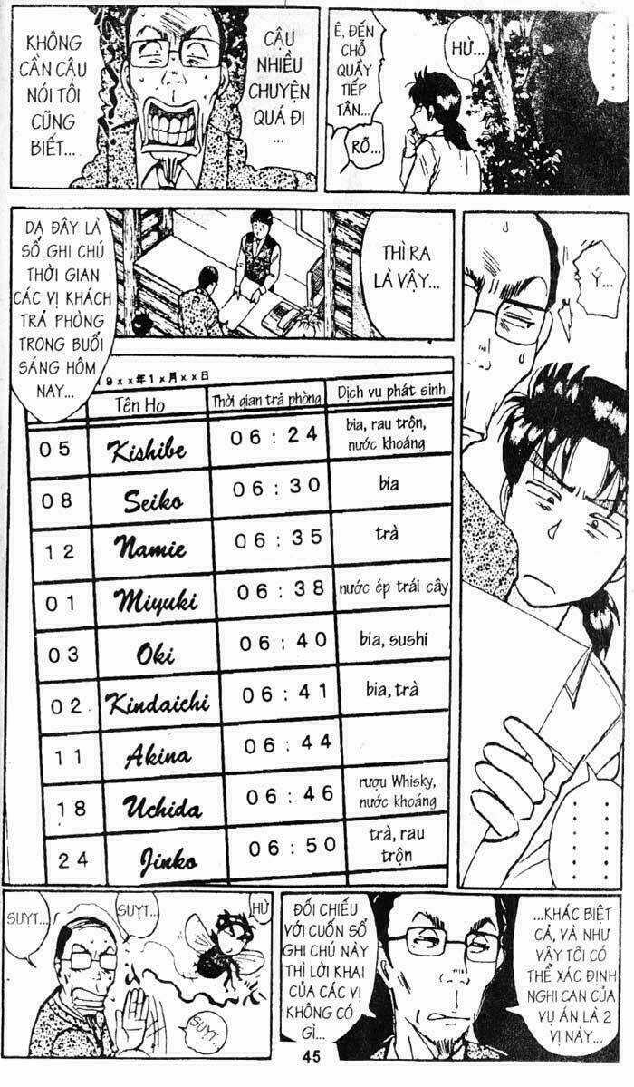 Thám Tử Kindaichi - Chapter 134 - Trang 4