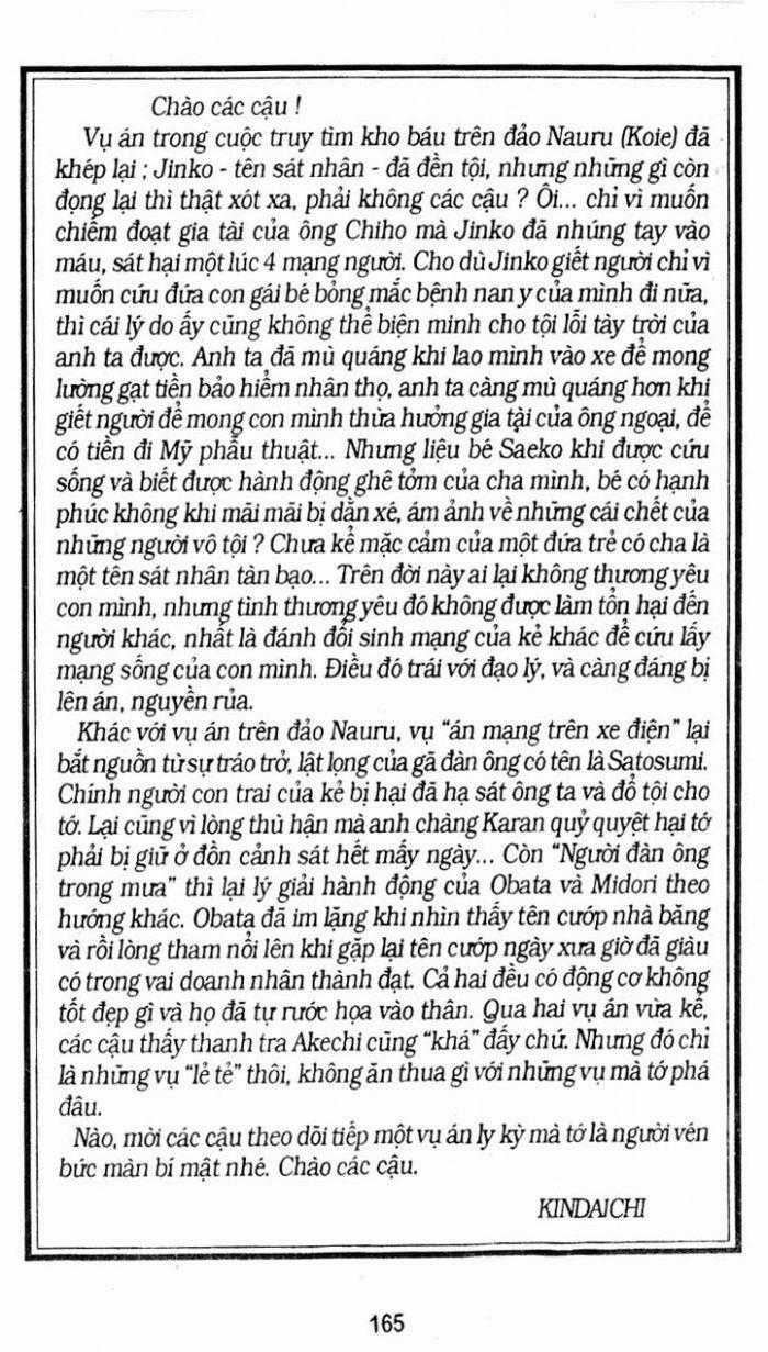 Thám Tử Kindaichi - Chapter 140 - Trang 38