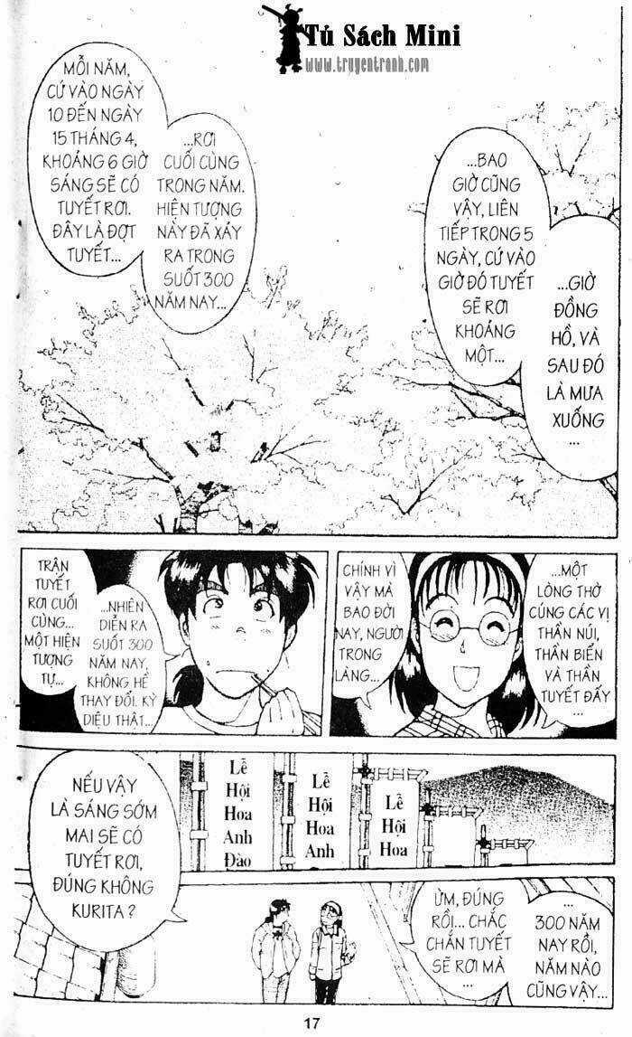 Thám Tử Kindaichi - Chapter 141 - Trang 19