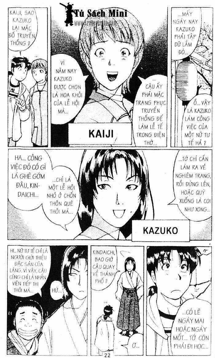 Thám Tử Kindaichi - Chapter 141 - Trang 24