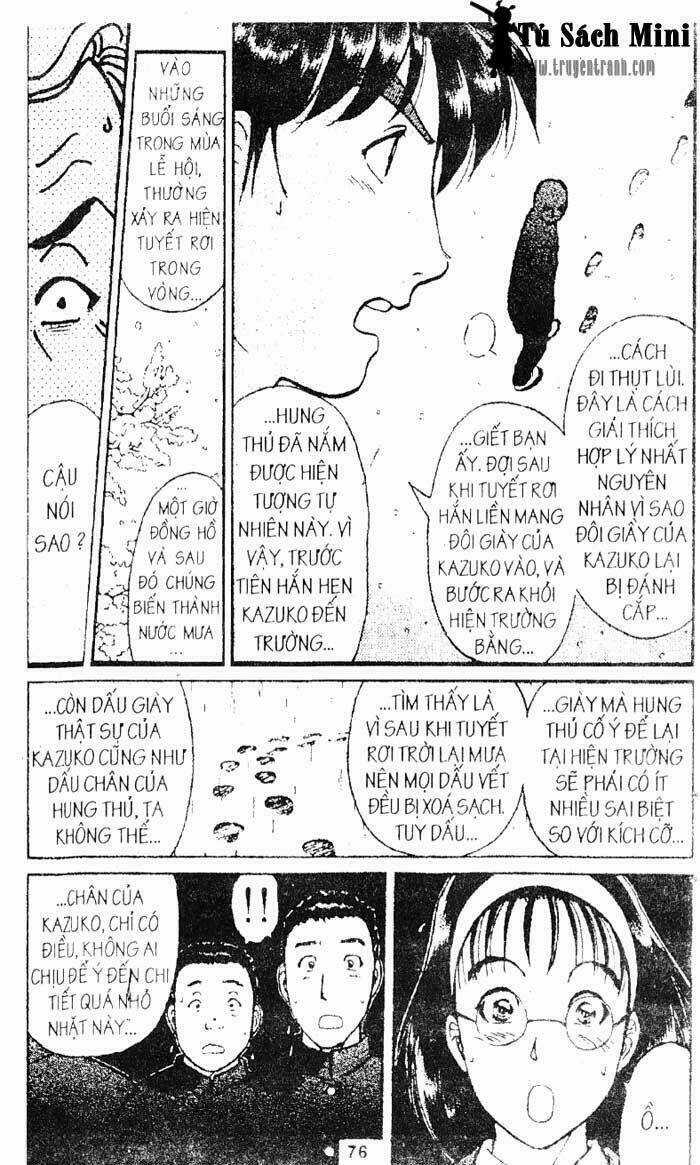 Thám Tử Kindaichi - Chapter 142 - Trang 35