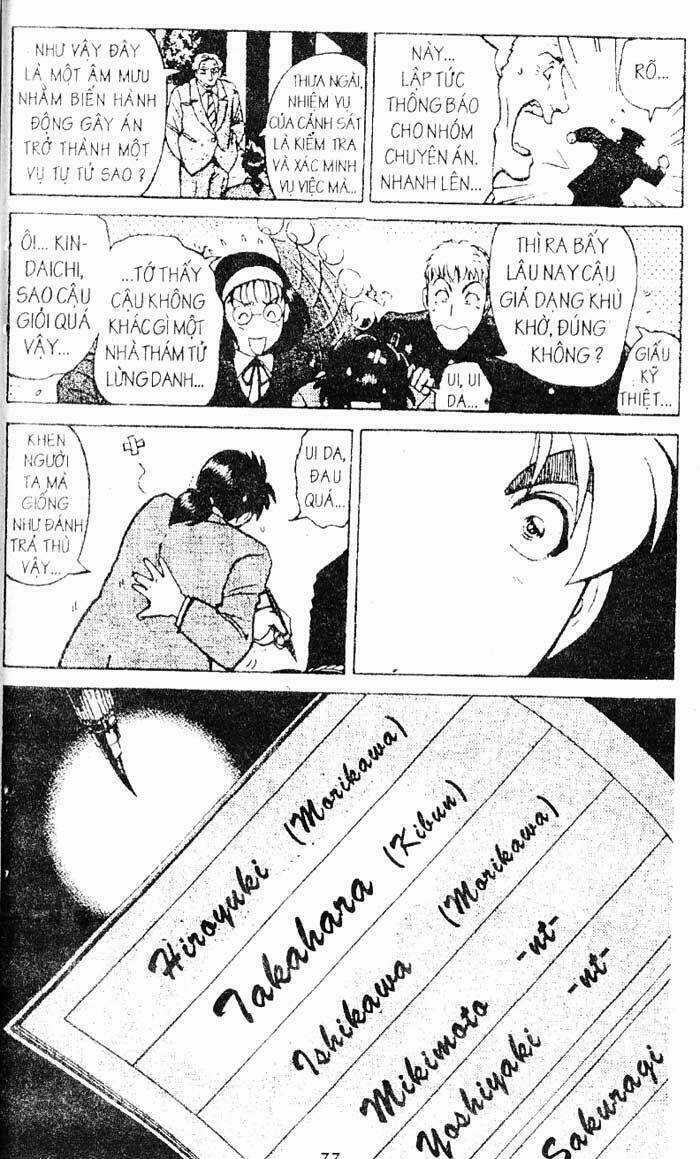 Thám Tử Kindaichi - Chapter 142 - Trang 36