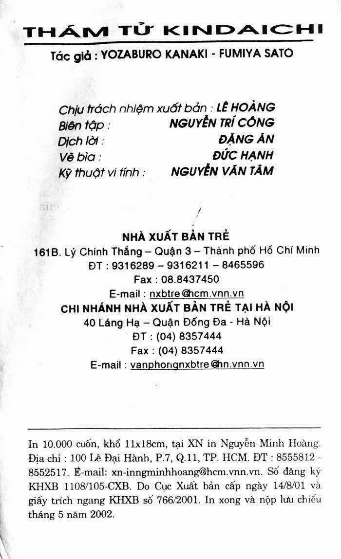 Thám Tử Kindaichi - Chapter 149 - Trang 4