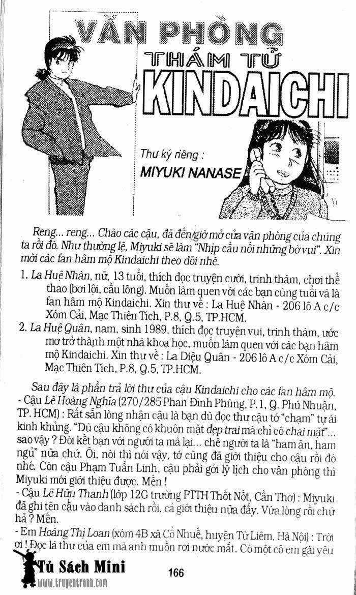 Thám Tử Kindaichi - Chapter 152 - Trang 39
