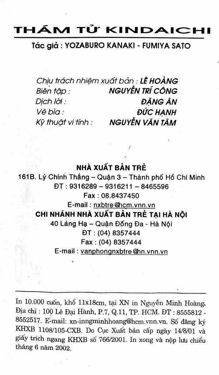 Thám Tử Kindaichi - Chapter 153 - Trang 4