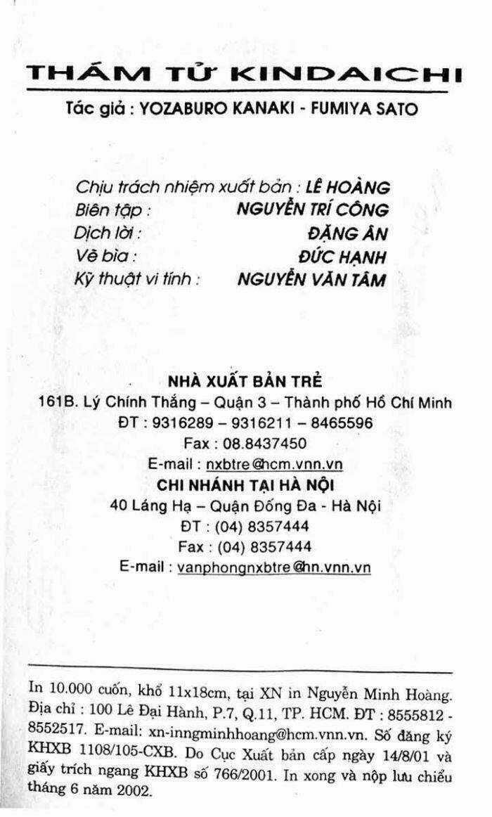 Thám Tử Kindaichi - Chapter 161 - Trang 4