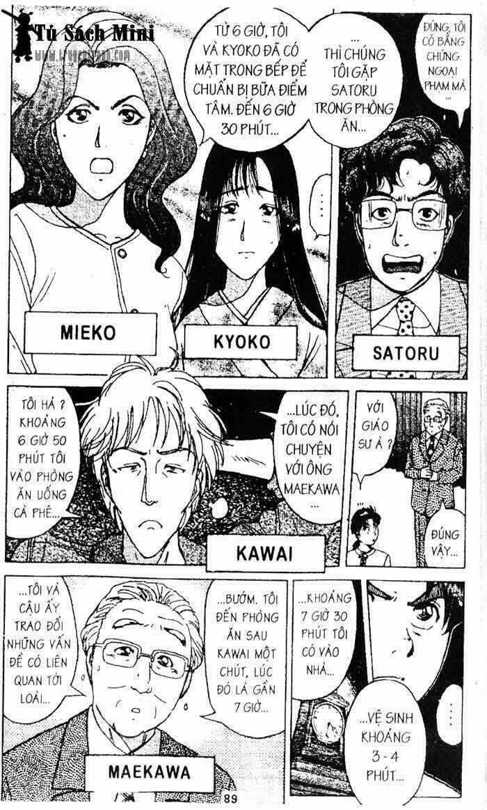 Thám Tử Kindaichi - Chapter 163 - Trang 5