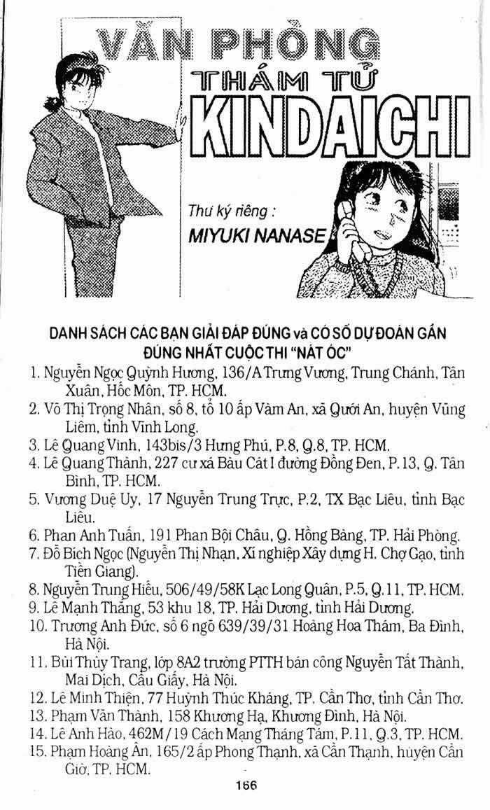 Thám Tử Kindaichi - Chapter 164 - Trang 39