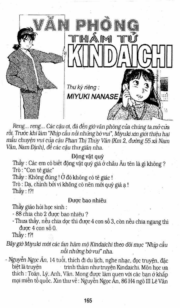 Thám Tử Kindaichi - Chapter 184 - Trang 38