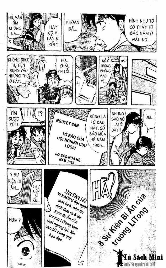 Thám Tử Kindaichi - Chapter 19 - Trang 10