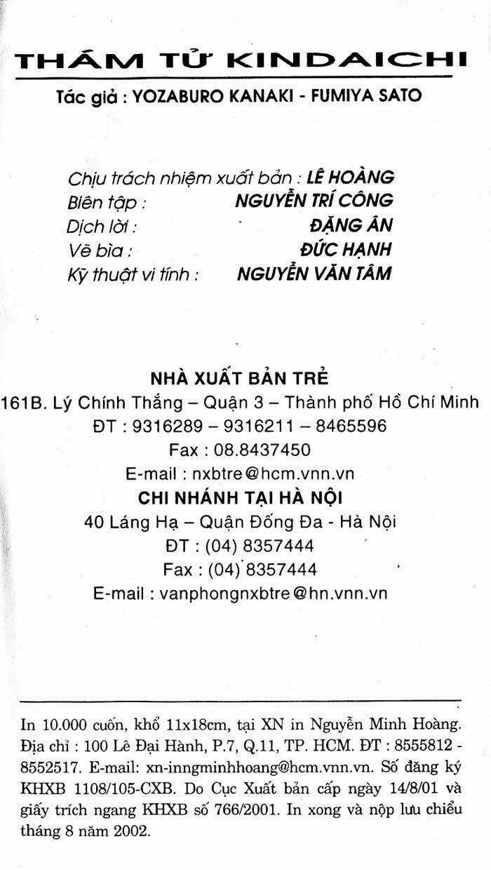 Thám Tử Kindaichi - Chapter 197 - Trang 4