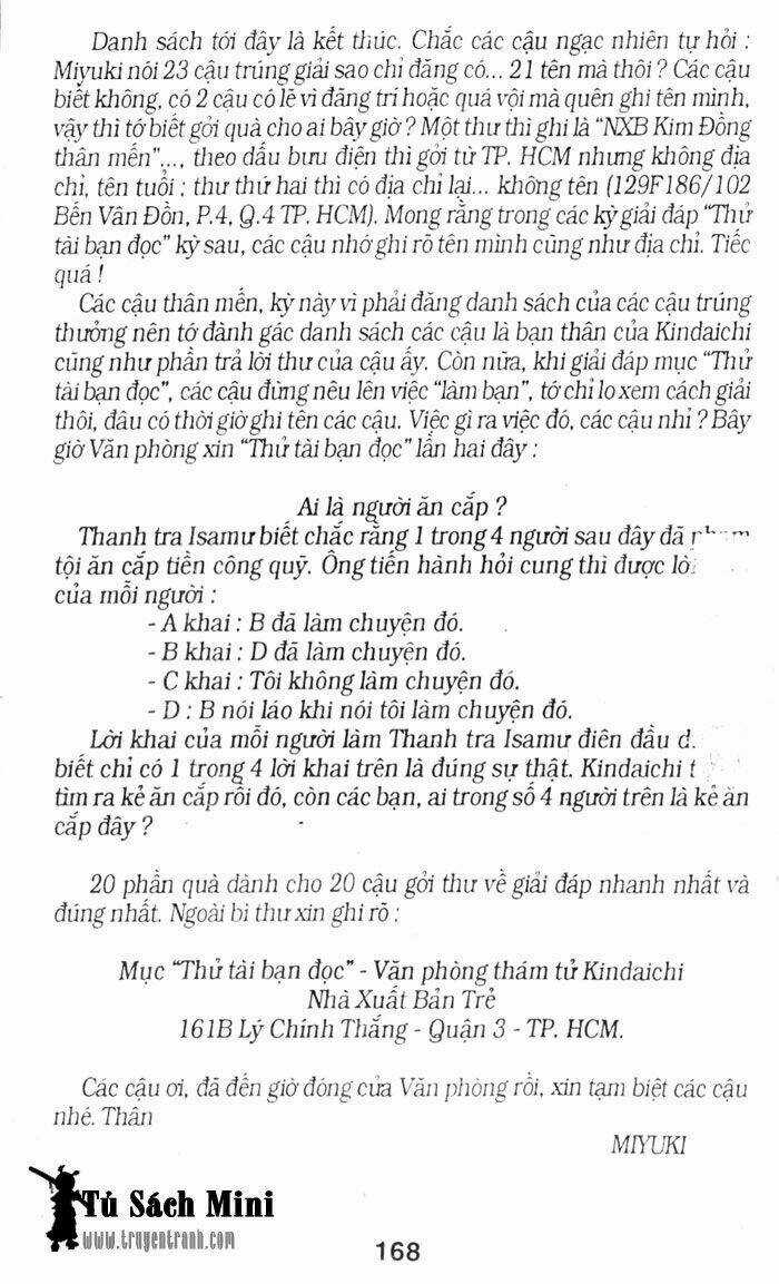 Thám Tử Kindaichi - Chapter 44 - Trang 41